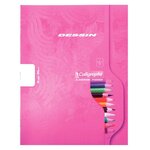 Cahier 17x22 16 pages réglure unie de dessin papier 90g