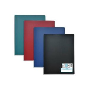 Lot de 10 Protège-documents 'Memphis' 50 pochettes Assortis ELBA