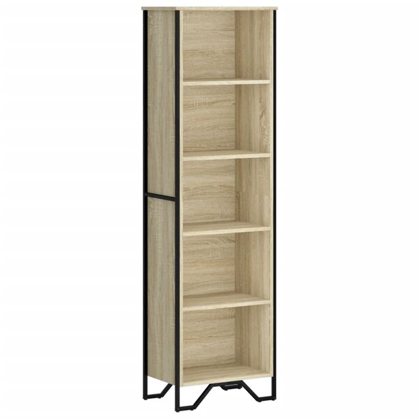 vidaXL Bibliothèque chêne sonoma 50x31x169 cm bois d'ingénierie