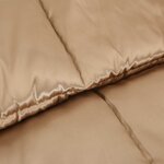 vidaXL Duvet complet toute l'année 200 x 220 cm 300 gsm Doré