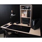 Porte-revues ECO BLACK pour format A4+ fabriqué à partir de produits recyclés EXACOMPTA