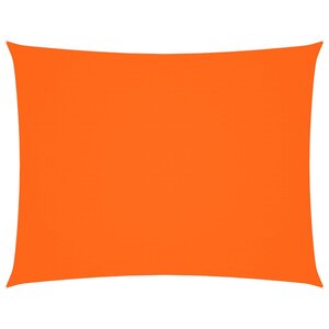 vidaXL Voile de parasol tissu oxford rectangulaire 5x6 m orange
