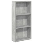 vidaXL Armoire murale de salle de bain Gris Béton 30 x 10 x 60 5 cm