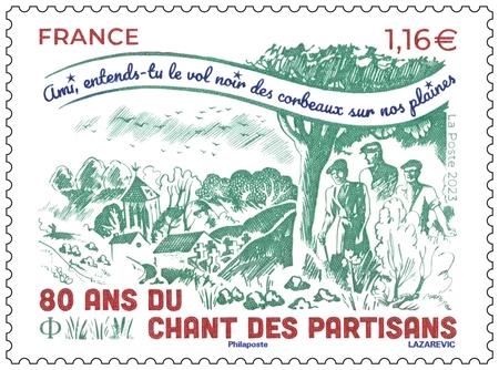 80 ans du chant des Partisans - Lettre verte