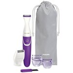 Philips brt383/15 tondeuse bikini 3 en 1 - 100   étanche - violet