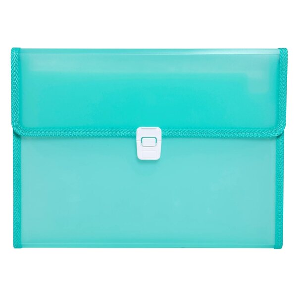 Trieur Valisette Polypropylène Chromaline - 13 Compartiments - Couleurs Assorties - X 5 - Exacompta