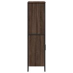 vidaXL Buffet haut chêne marron 79 5x35 5x137 5 cm bois d'ingénierie