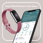 FITBIT - Luxe orchidée - Acier inoxydable platine