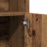 vidaXL Armoire de salle de bain vieux bois bois d'ingénierie