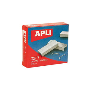Boîte de 1000 agrafes n 23/17 apli