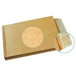 Lot de 50 Pochettes à soufflets, 280 x 375 mm, kraft armé sans fenêtre