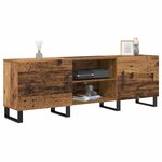 vidaXL Meuble TV Bois Ancien 150 x 30 x 50 cm Bois d'ingénierie