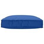 vidaXL Coussin de Palette pour Assise Bleu Royal 80x80x12 cm Tissu Oxford