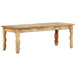 vidaXL Table basse 110x50x40 cm Bois de récupération solide