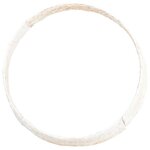 vidaXL Collier de sapin de Noël Blanc 105 x 105 x 28 cm Jacinthe d'eau