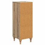vidaXL Armoire à tiroirs 33 x 34 5 x 90 cm Bois d'ingénierie
