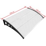 Vidaxl auvent 150 x 100 cm