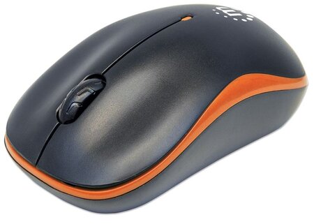 Souris sans fil manhattan success (noir/orange)