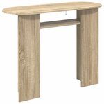 vidaXL Table console Chêne Sonoma 100 x 39 5 x 75 cm Bois d'ingénierie