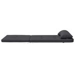 vidaXL Coussins de chaise adirondack lot de 2 anthracite tissu oxford