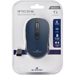 Souris Sans Fil - 2,4 GHz - 6 bouttons - Bleu