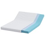 vidaXL Matelas Blanc 160 x 200 cm Mousse