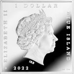 Monnaie en argent 1 dollar g 31.1 (1 oz) millésime 2022 treasures of the world niue bedroom in arles