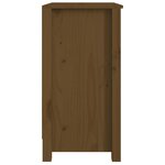 vidaXL Bibliothèque Marron miel 50x35x68 cm Bois de pin massif