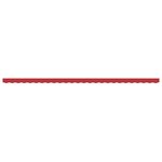 vidaXL Valence de store pour cadre de 6 m Rouge 5.8 x 0.2 m