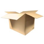 Lot de 125 caisses cartons américaine 600 x 400 x 400 mm