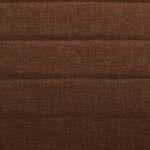 vidaXL Chaises à manger lot de 4 marron tissu
