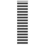 vidaXL Store zèbre noir 50x230 cm largeur du tissu 45 9 cm polyester