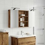 vidaXL Ensemble de Meubles de Salle de Bain 3 Pièces 100 x 10 5 x 50 cm