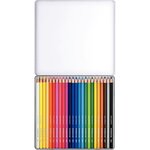 Boîte de 24 crayons de couleur aquarellables STAEDTLER 146 10C Design Journey