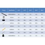 vidaXL Panneaux de terrasse solides et accessoires WPC 10 m² 4 m Noir