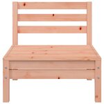 vidaXL Canapés de jardin sans accoudoirs 2 Pièces bois massif douglas