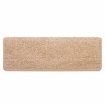 vidaXL Tapis d'escalier 30 pièces 65 x 21 x 4 cm Bordure rectangulaire dorée