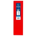 Classeur personnalisable Kreacover A4 Maxi 4 Ax Diam 60mm Dos 86 mm Rouge EXACOMPTA