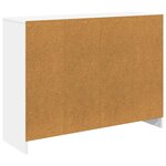 vidaXL Buffet Blanc 102 x 32 x 73 5 cm