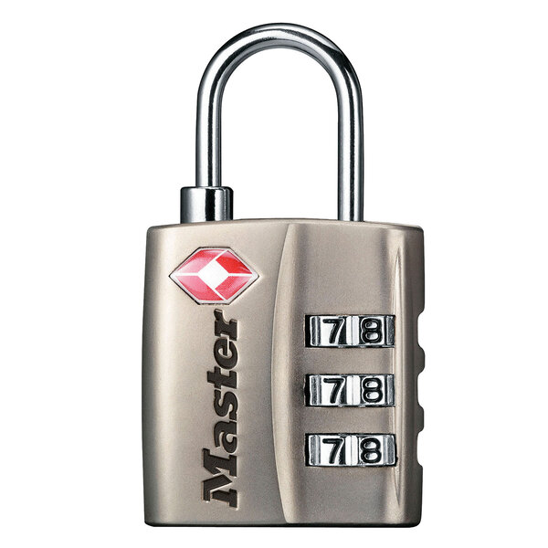 Cadenas à Combinaison TSA  Gris   5 5 x 3 x 2 6 cm