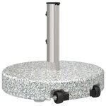 vidaXL Pied de parasol Gris 45 x 45 x 37.5 cm Granite