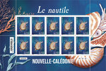 Timbre Nouvelle Calédonie - Le nautile
