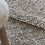 Tapis contemporain en laine gris chiné - 200 X 300 cm