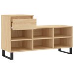 vidaXL Armoire à chaussures Chêne sonoma 102x36x60cm Bois d'ingénierie