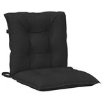 vidaXL Ensemble de coussins pour chaise à dossier bas 6 Pièces