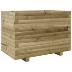 vidaXL Jardinière 70x40x49 5 cm bois de pin imprégné