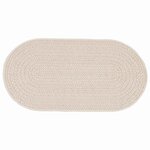 vidaXL Tapis Crème PP