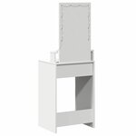 vidaXL Table de Toilette Blanc 50 x 41 x 140 cm Bois d'ingénierie