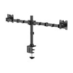 Support de table pivotant et inclinable Aisens Eco pour écran/TV 20 kg (3 pivots - 2 bras) 17-35" - Noir