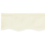 vidaXL Tissu de Remplacement d'Auvent pour cadre 3x2 m Crème